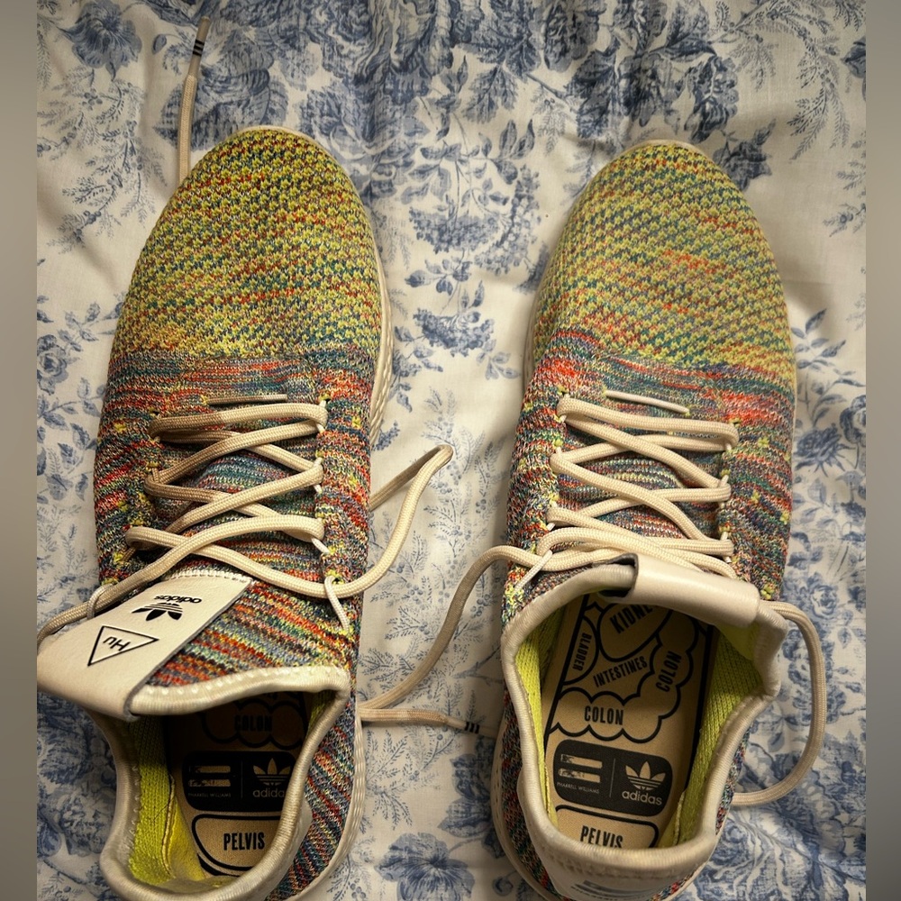 Adidas Colorful Knit Sneakers Pharrell Williams